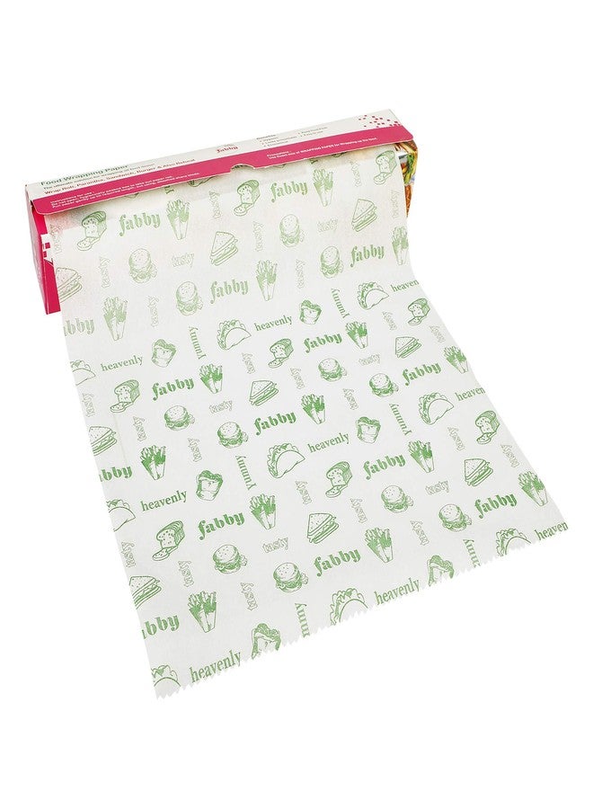 Fabby Food Wrapping Paper Roll | Plastic-Free, Greaseproof & Breathable Kitchen Paper for Roti, Paratha, Burgers & Wraps | Microwave Safe | Ideal for Packing, reheating & Serving (20Mtr, Pack of 3) - Image 2